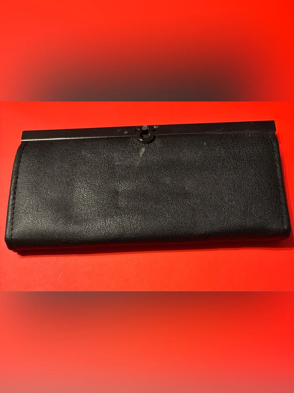Classic Black Clutch Wallet